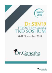 TKA1 Ganesha Tryout 2019 – November 10-11