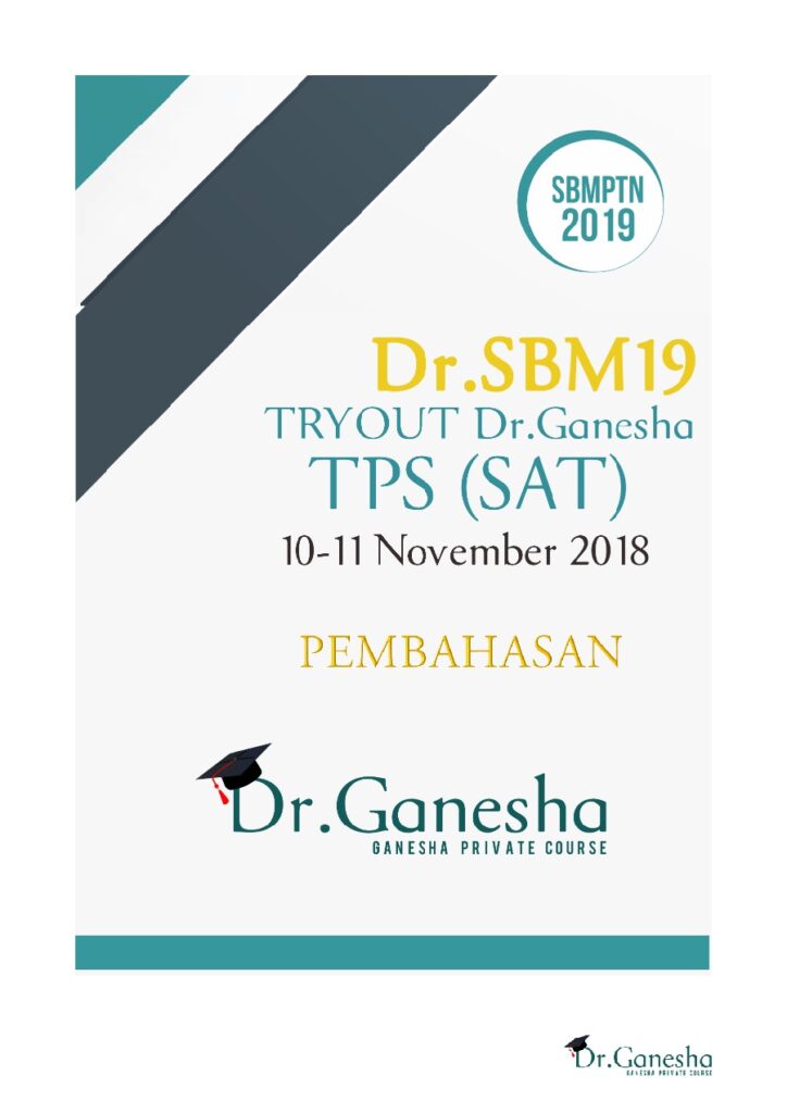 Tes Kemampuan Skolastik Pembahasan 2019