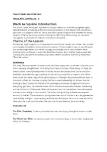 Upload The Black Aeroplane – Frederick Forsyth