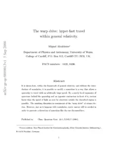 Upload The Warp Drive: A Modern Approach to Hyper-Fast Travel