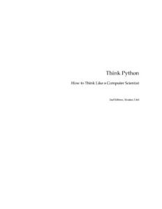 Thinkpython2