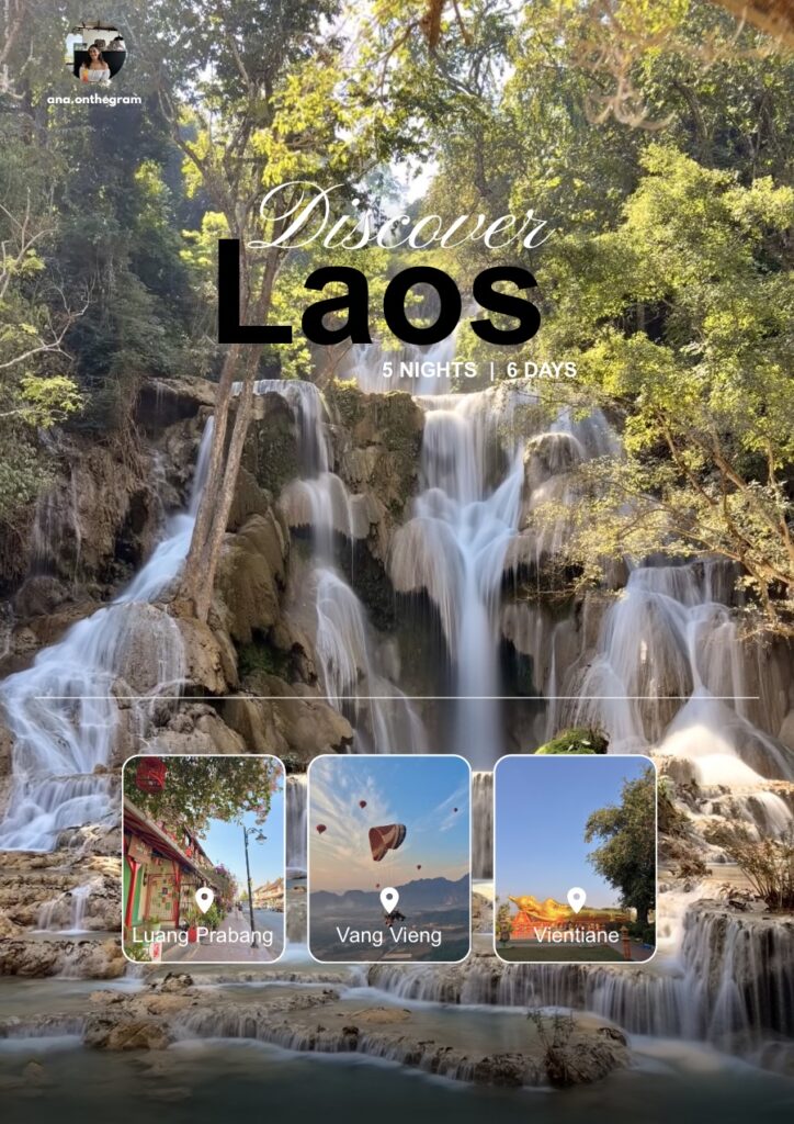 Ana.Onthegram Laos Itinerary