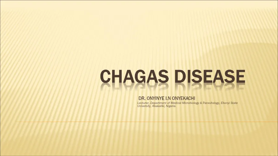 CHAGAS DISEASE