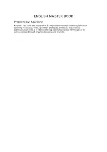 English Master Book Starter
