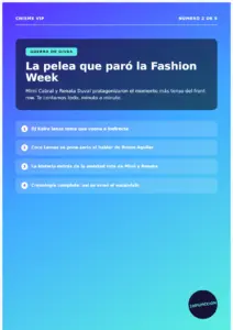 Guerra De Divas En La Pasarela