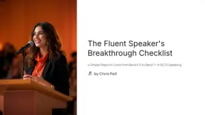 The Fluent Speakers Breakthrough Checklist