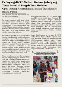 Tugas Artikel Dasar Dasar Jurnalistik