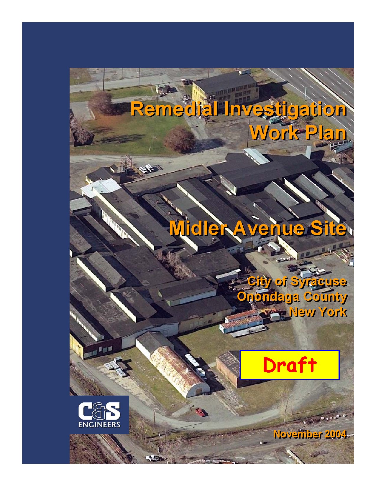 Remedial Investigation Work Plan