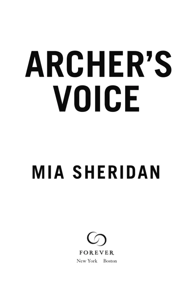 Archers Voice by Mia Sheridan — Figure 1