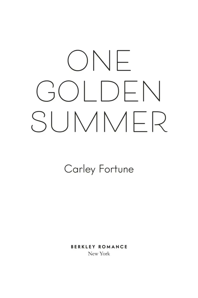 One Golden Summer — Figure 1