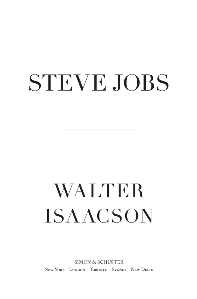 Steve Jobs: The Exclusive Biography by Walter Isaacson — Figure 4