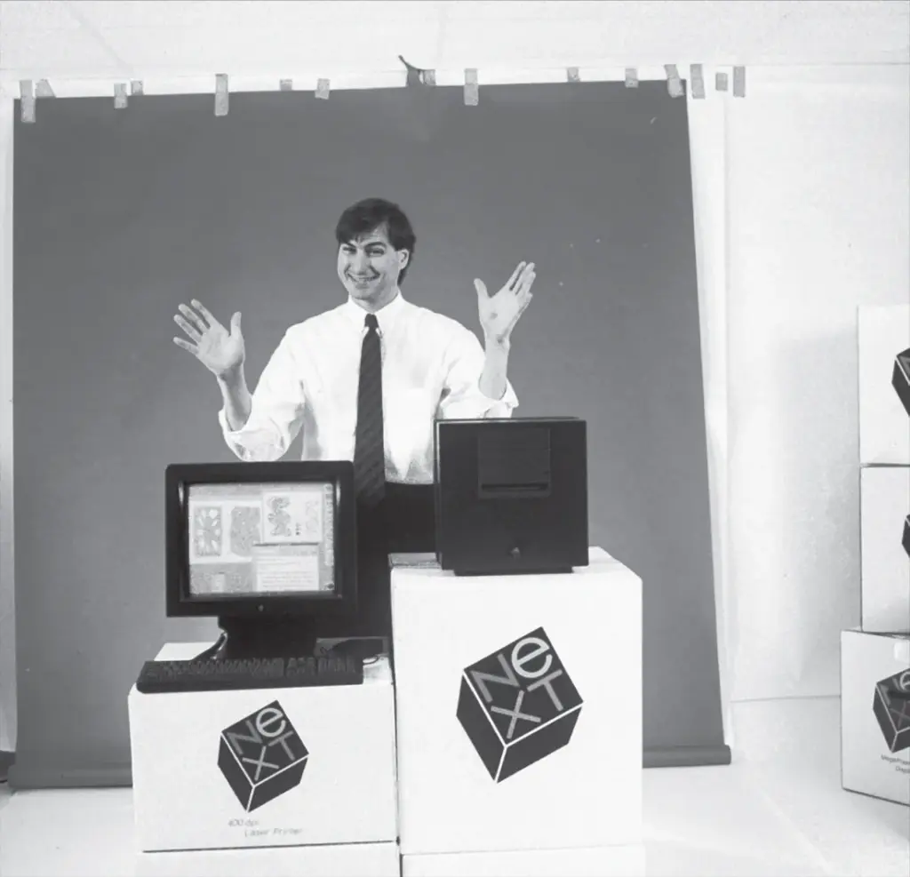 At  NeXT,  1988:  Freed  from  the  constraints  at  Apple,  he  indulged  his  own  best  and  worst