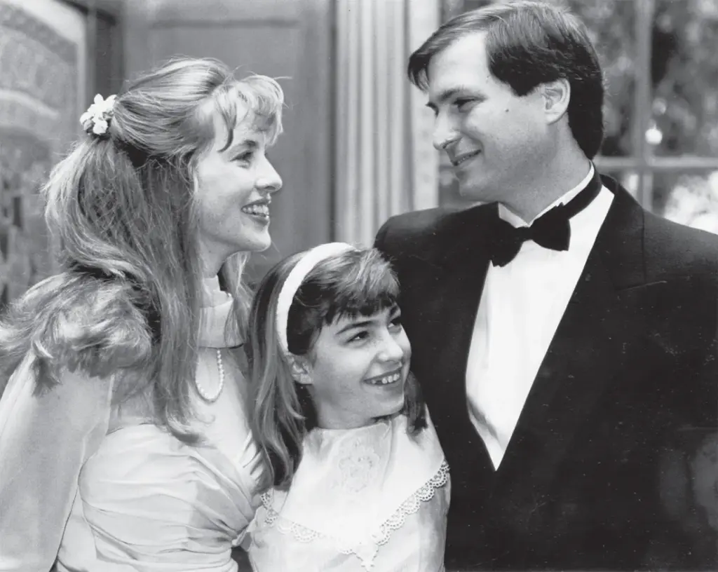 Laurene, Lisa, and Steve: Lisa moved into their home shortly afterward and stayed through her