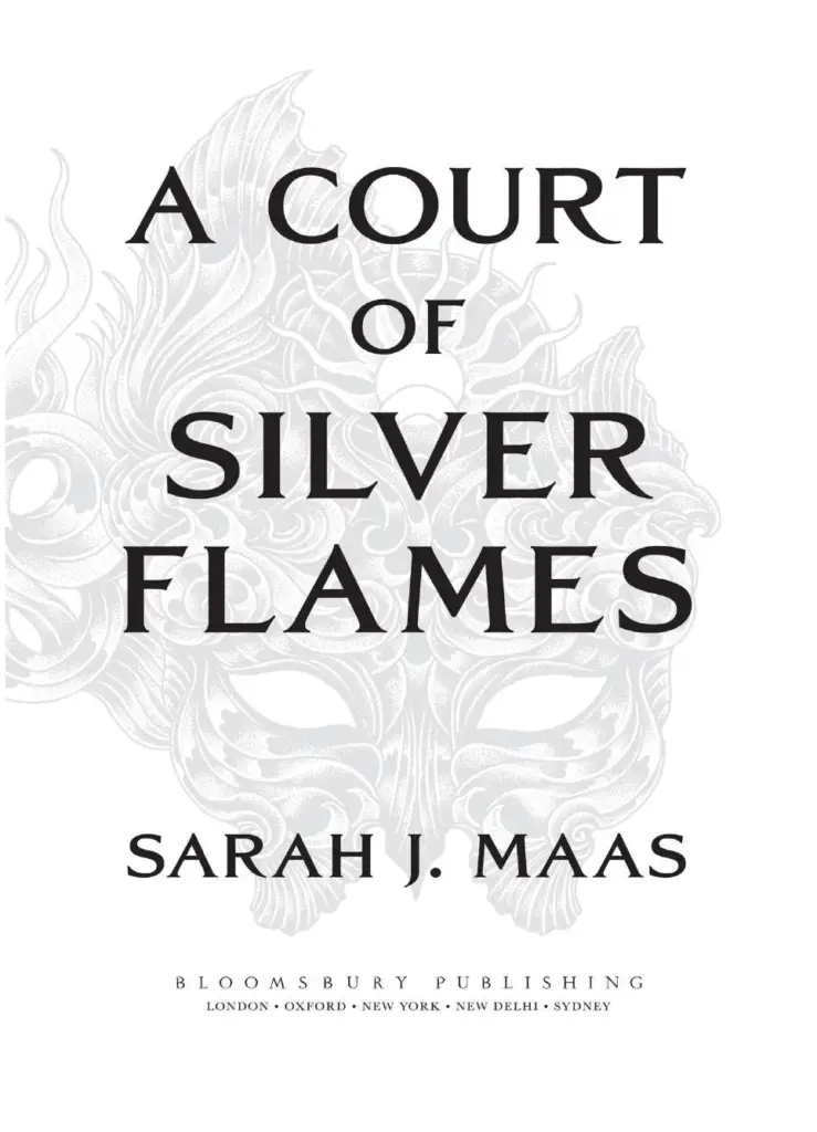 A Court of Silver Flames - Sarah J. Maas — Figure 1