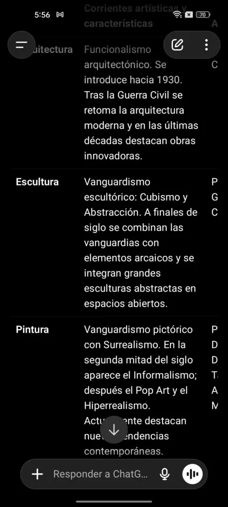 13. Informe sobre una obra del siglo XX