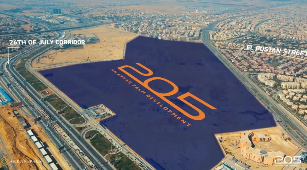 205 Project Summary and Factsheet - 2025 Edition — Project Location