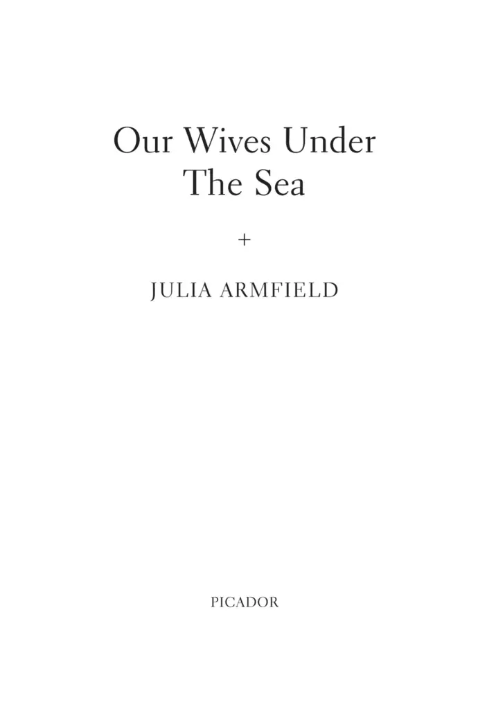 Our Wives Under the Sea by Julia Armfield — Figure 1