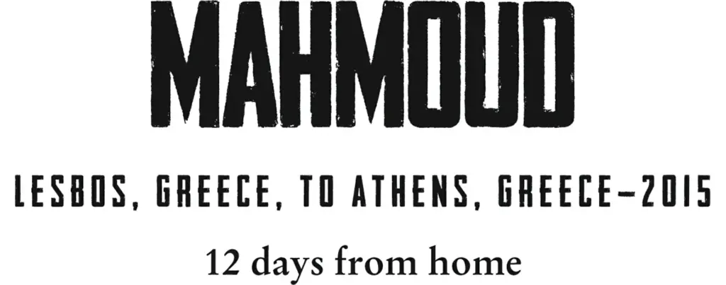 Mahmoud  was  in  another  tent  city.  The  paved  parking  lot  at  the  pier  in