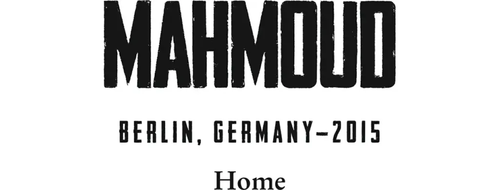 A German song Mahmoud had never heard before played on the radio of the
