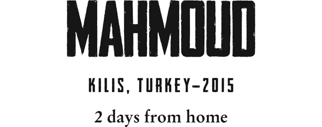 Mahmoud could hear music beyond the fence.