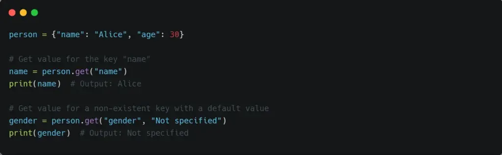Introduction to Python Programming — Dictionaries in Python come with several built-in methods