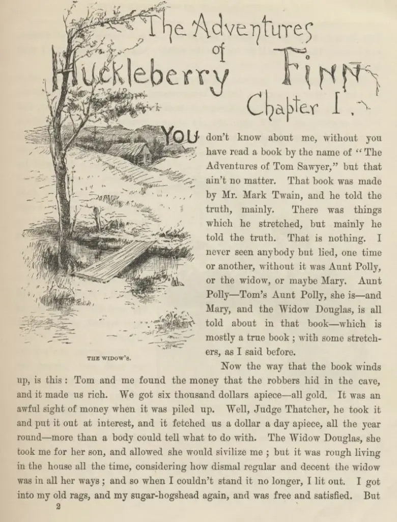 Adventures of Huckleberry Finn by Mark Twain — Figure 3