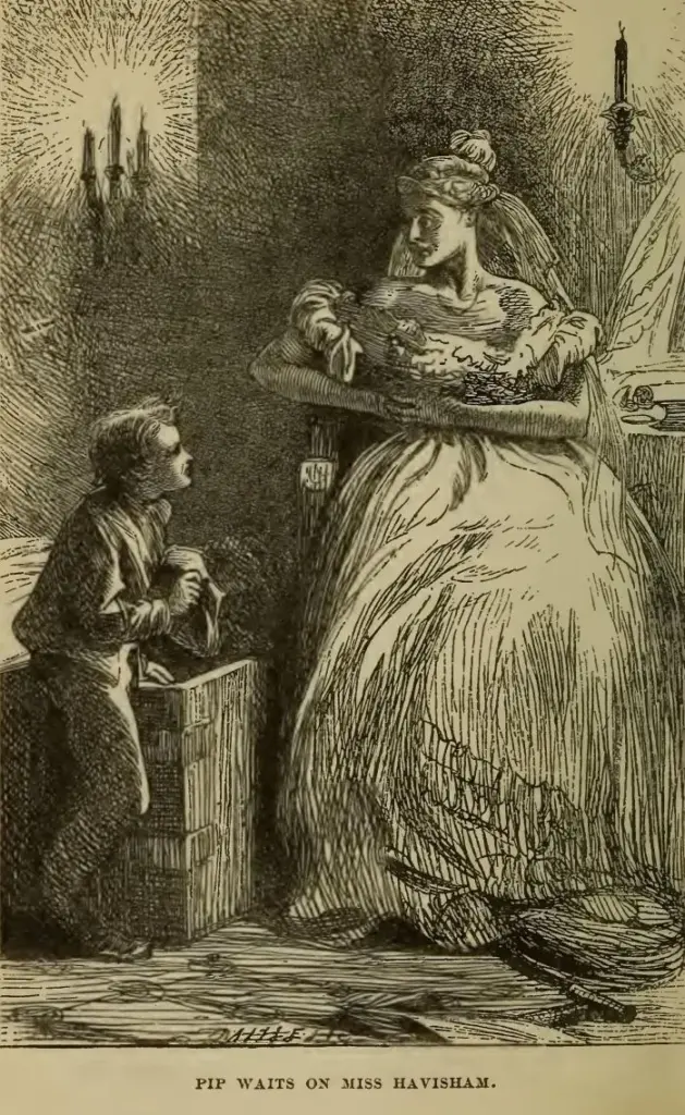 “Is that the name of this house, miss?”