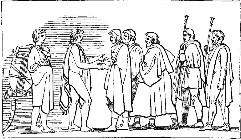 THE EMBASSY TO ACHILLES