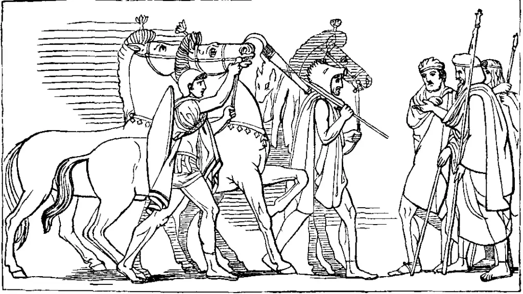DIOMED AND ULYSSES RETURNING WITH THE SPOILS OF