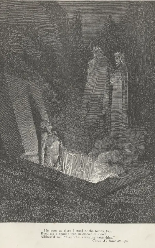 The Divine Comedy by Dante Alighieri — Forth issu’d from a vault, whereat in fear