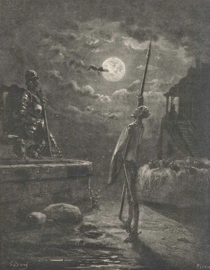 Don Quixote by Miguel de Cervantes — Shortly  after  this,  another,  not  knowing  what  had  happened  (for  the