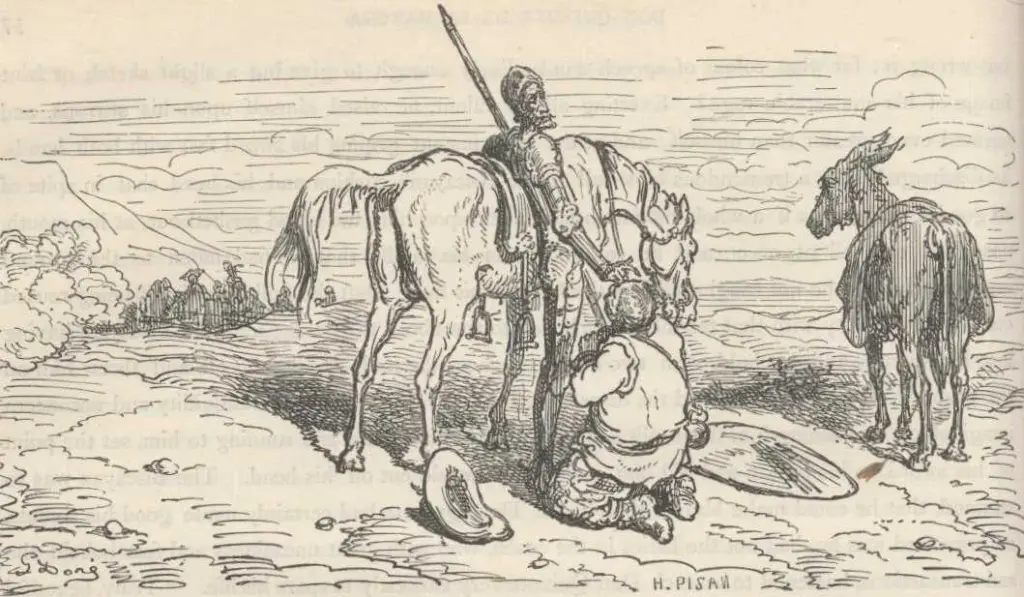 Don Quixote by Miguel de Cervantes — CHAPTER X.
