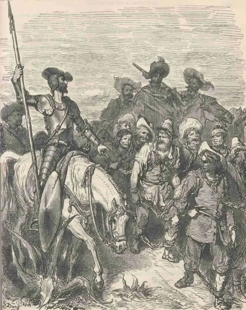 Don Quixote by Miguel de Cervantes — “Nevertheless,”  replied  Don  Quixote,  “I  should  like  to  know  from  each