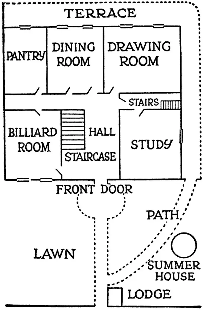The inspector took in the position at a glance. We went through into the