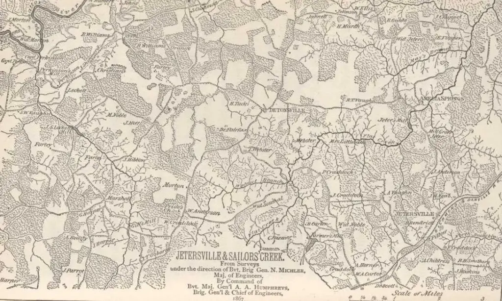 Lee, in pushing out from Amelia Court House, availed himself of all the