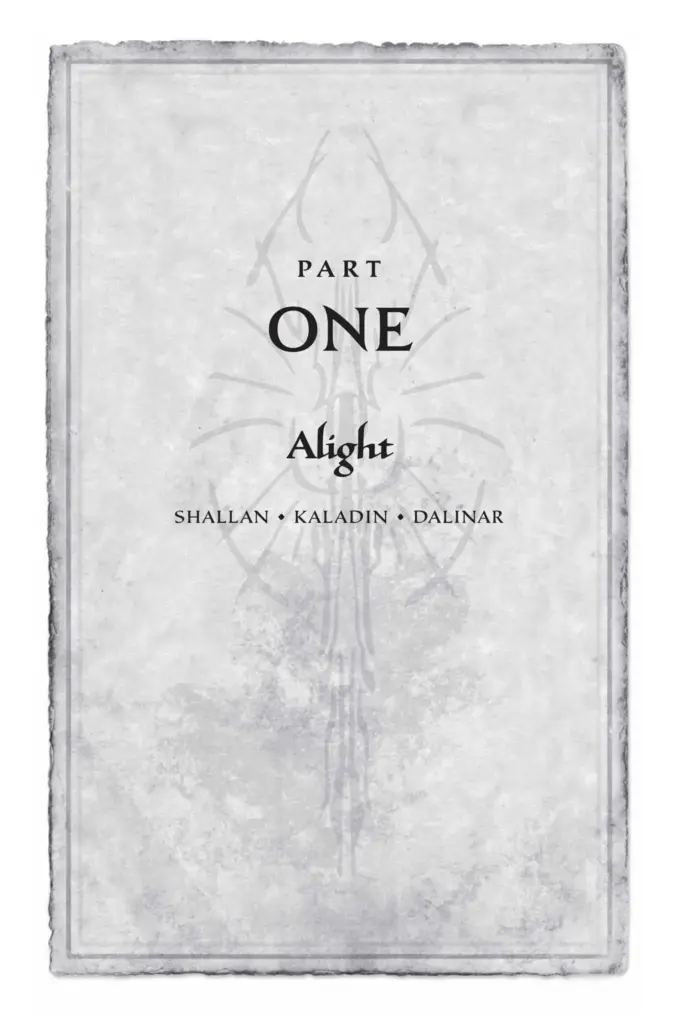 Words of Radiance (The Stormlight Archive, #2) by Brandon Sanderson — Figure 3