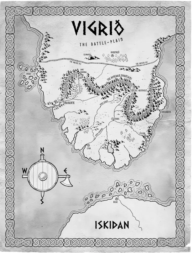 The Shadow of the Gods - John Gwynne — Figure 1