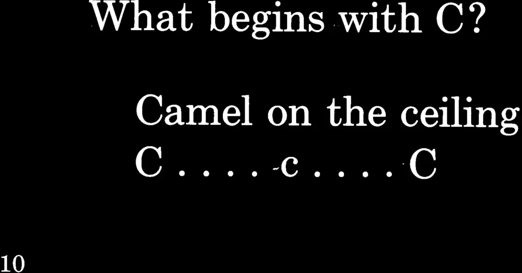 Dr. Seuss's ABC Book — C .  .  .  .  - c .  .  . .  C