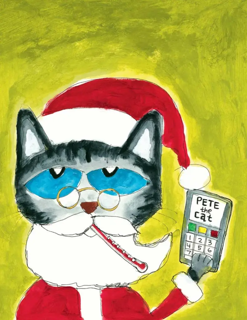 Pete the Cat Saves Christmas by Eric Litwin — Will Christmas be canceled? Will