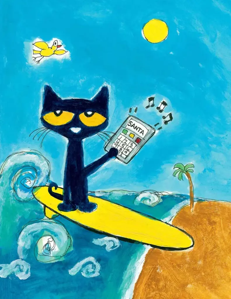 Pete the Cat Saves Christmas by Eric Litwin — Santa asked Pete