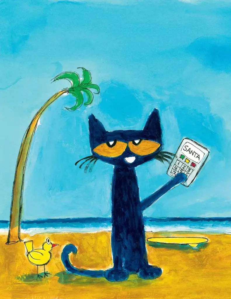 Pete the Cat Saves Christmas by Eric Litwin — said Pete.