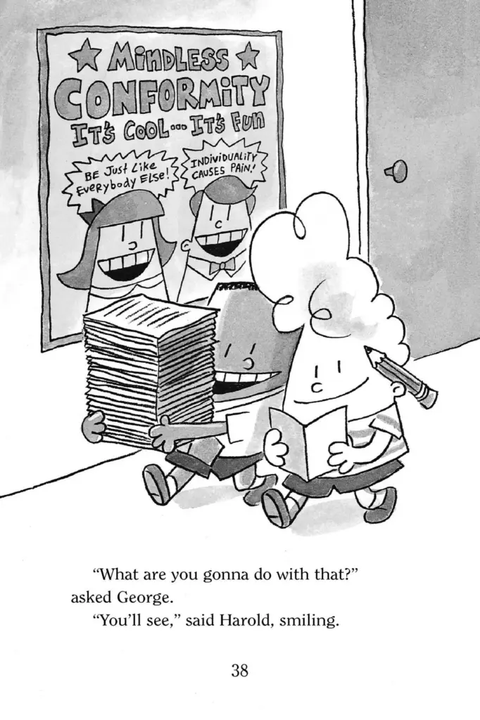 Captain Underpants and the Wrath of the Wicked Wedgie Woman — Figure 39