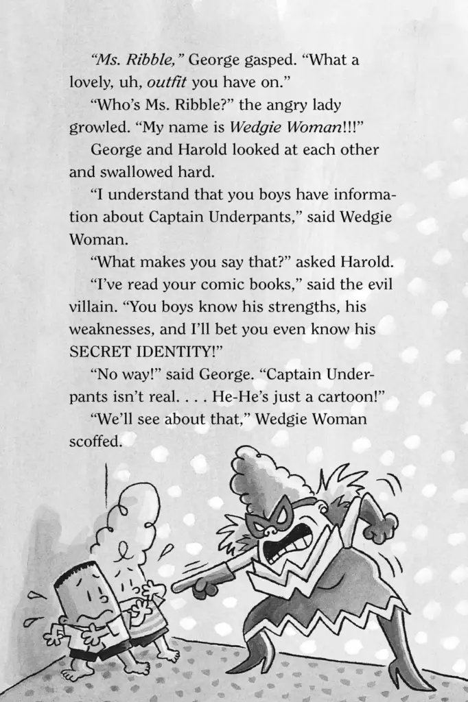 Captain Underpants and the Wrath of the Wicked Wedgie Woman — Figure 88