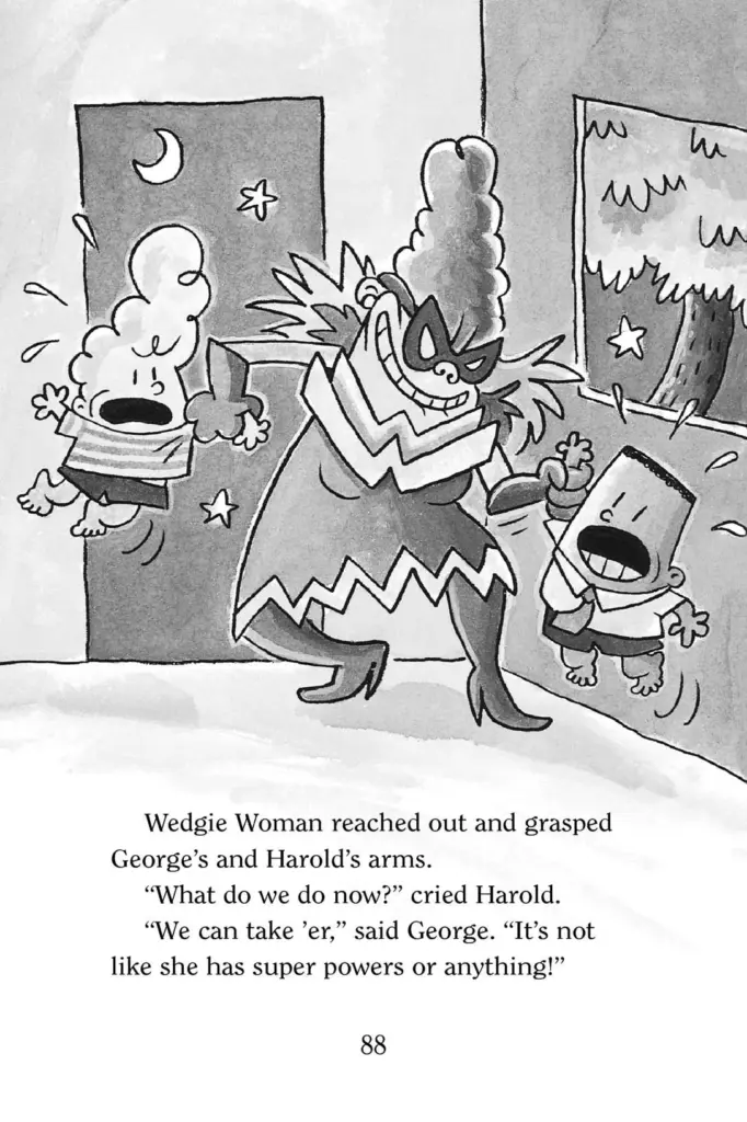 Captain Underpants and the Wrath of the Wicked Wedgie Woman — Figure 89