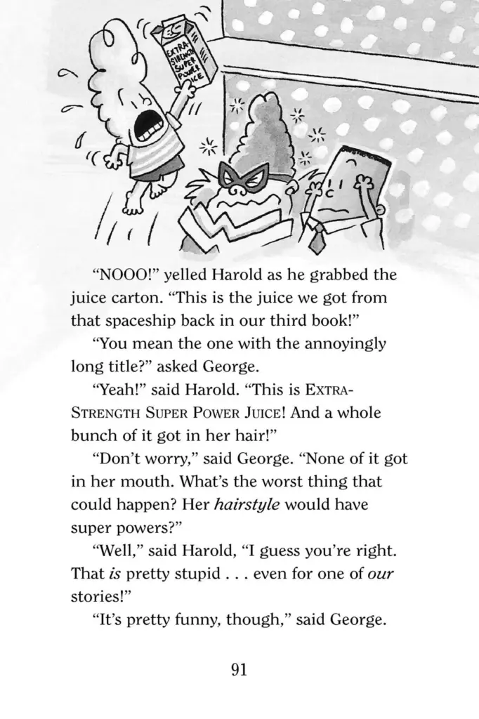 Captain Underpants and the Wrath of the Wicked Wedgie Woman — Figure 92
