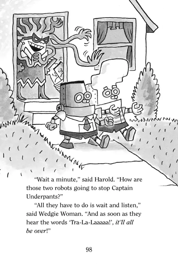 Captain Underpants and the Wrath of the Wicked Wedgie Woman — Figure 99