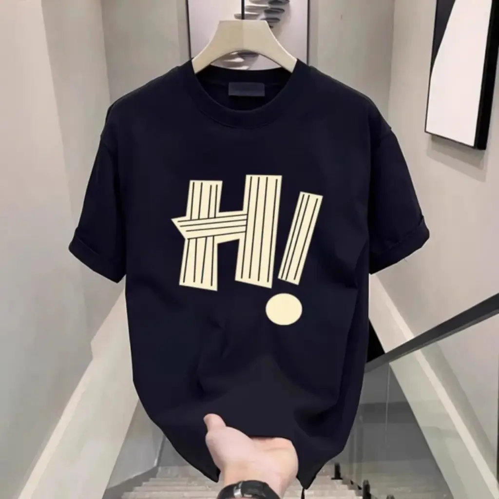 T-shirt HI! (Noir)